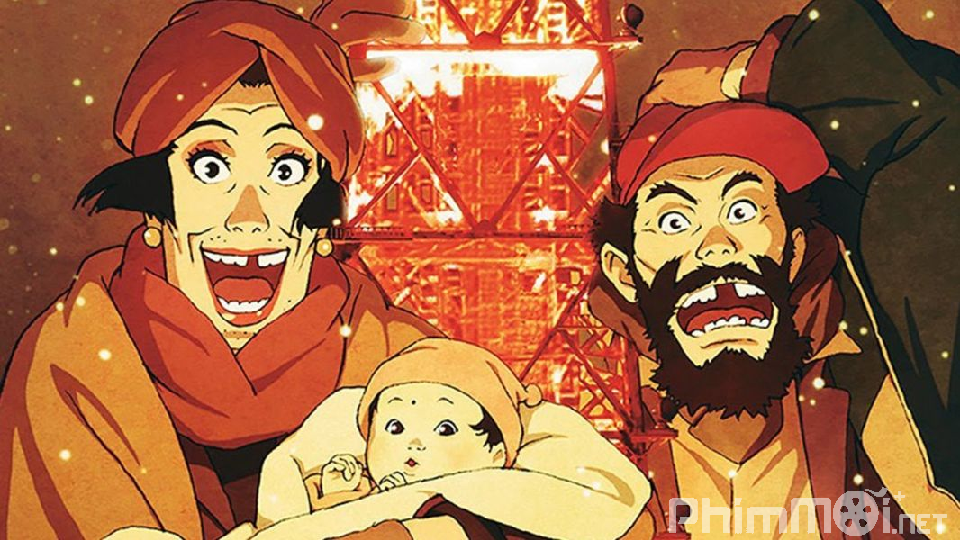 Bố già Tokyo-Tokyo Godfathers!